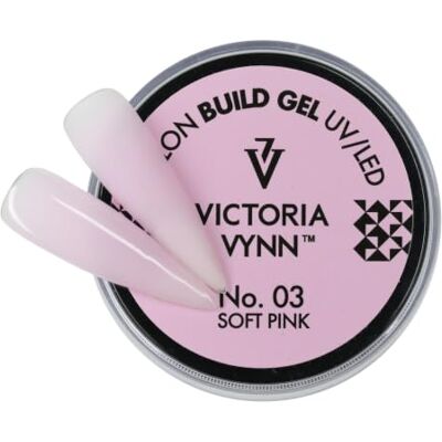 VICTORIA VYNN Gel de construction UV/LED 50 ml N°03 rose pâle VICTORIA VYNN Gel de construction UV/LED 50 ml N°03 rose pâle