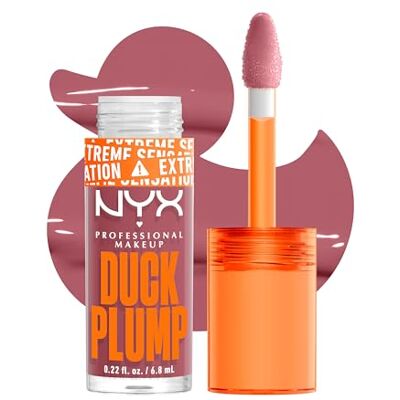 NYX PROFESSIONAL MAKEUP Laque à Lèvres Repulpante, Couleur Intense, Hautement Pigmentée, Fini Ultra-Brillant, À l'Huile de Gingembre, Vegan, Duck Plump, Teinte : Lilac On Lock NYX PROFESSIONAL MAKEUP Laque à Lèvres Repulpante, Couleur Intense, Hautement Pigmentée, Fini Ultra-Brillant, À l'Huile de Gingembre, Vegan, Duck Plump, Teinte : Lilac On Lock
