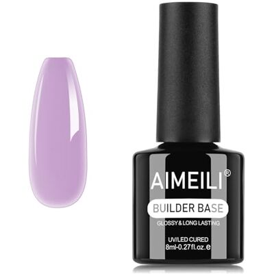 AIMEILI Gel Construction Ongle UV 8 en 1, Néon Macaron Builder Gel Base et Structure pour Extensions, Renforcement et Réparation de Manucure Nail Art 8ml 1372 AIMEILI Gel Construction Ongle UV 8 en 1, Néon Macaron Builder Gel Base et Structure pour Extensions, Renforcement et Réparation de Manucure Nail Art 8ml 1372