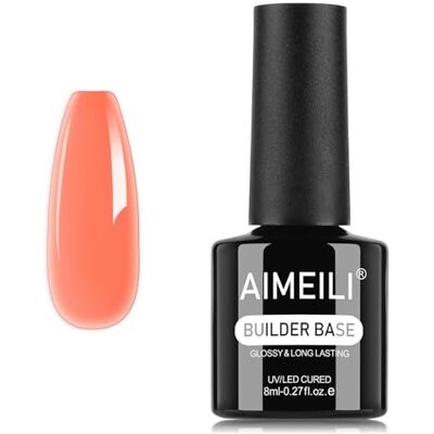 AIMEILI Gel Construction Ongle UV 8 en 1, Néon Macaron Builder Gel Base et Structure pour Extensions, Renforcement et Réparation de Manucure Nail Art 8ml 1366 AIMEILI Gel Construction Ongle UV 8 en 1, Néon Macaron Builder Gel Base et Structure pour Extensions, Renforcement et Réparation de Manucure Nail Art 8ml 1366