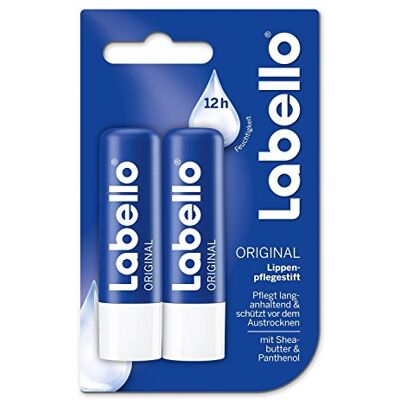 Labello Classic Care Lip Balm 2x 0.18 oz 5g by Labello Classic Care Lip Balm 2x 0.18 oz 5g by