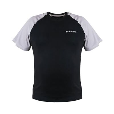 SHIMANO Short Sleeve T-Shirt Black XL SHIMANO Short Sleeve T-Shirt Black XL