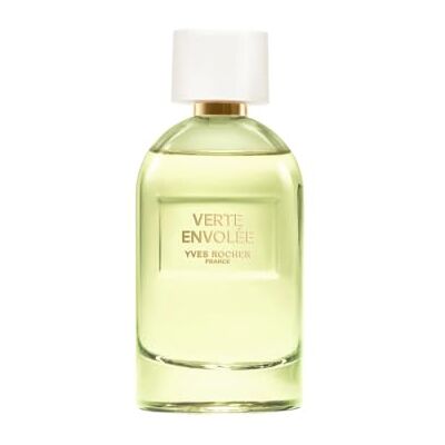 Yves Rocher Pleines Natures Verte Envolée Eau de Parfum Femme – 100 ml Eau de parfum longue tenue pour femme, au Citron, Rose et Thé noir, laisse un sillage élégant et longue tenue, parfum femme Yves Rocher Pleines Natures Verte Envolée Eau de Parfum Femme – 100 ml Eau de parfum longue tenue pour femme, au Citron, Rose et Thé noir, laisse un sillage élégant et longue tenue, parfum femme