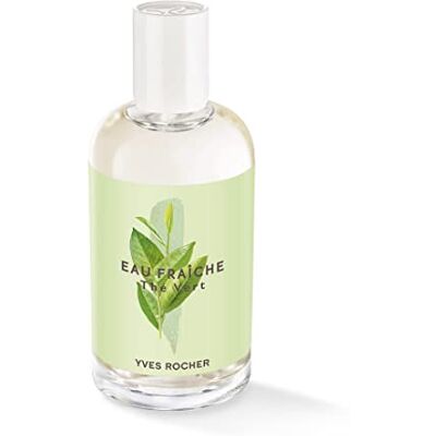 Yves Rocher LA COLLECTION Eau Fraîche Thé Vert Eau de toilette pour femme Arômes pétillants d'agrumes et de bois Un parfum rafraîchissant 100 ml Yves Rocher LA COLLECTION Eau Fraîche Thé Vert Eau de toilette pour femme Arômes pétillants d'agrumes et de bois Un parfum rafraîchissant 100 ml