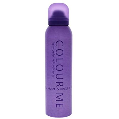 Colour Me Violet Perfume for Women. 150ml Body Spray, Luxury Fragrance Womens Perfume, Long Lasting Fragrance for Women by Milton-Lloyd Colour Me Violet Perfume for Women. 150ml Body Spray, Luxury Fragrance Womens Perfume, Long Lasting Fragrance for Women by Milton-Lloyd