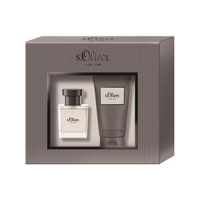 s.Oliver Coffret cadeau pour homme avec eau de toilette en vaporisateur 30 ml + gel douche et shampooing 75 ml s.Oliver Coffret cadeau pour homme avec eau de toilette en vaporisateur 30 ml + gel douche et shampooing 75 ml