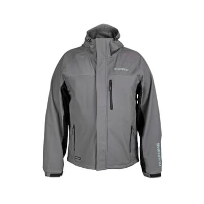 SHIMANO Soft Shell Jacket Grey XL SHIMANO Soft Shell Jacket Grey XL