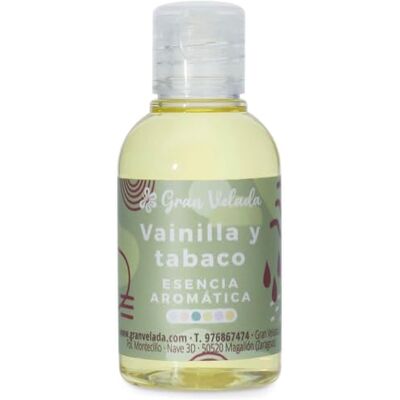 GRAN VELADA Essence aromatique à la vanille et au tabac pour parfums et cosmétiques faits maison, parfum intense et polyvalent d'Orient et d’épices, 50 ml GRAN VELADA Essence aromatique à la vanille et au tabac pour parfums et cosmétiques faits maison, parfum intense et polyvalent d'Orient et d’épices, 50 ml