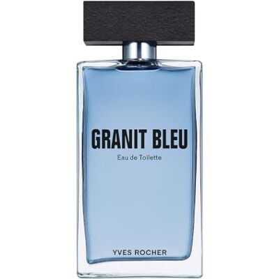 Yves Rocher Granit Bleu Eau de Toilette Homme Parfum Homme Cadeau – 100 ml Eau de toilette et parfum homme, à la Bergamote, Vétiver et algue marine, laisse un sillage élégant et longue tenue Yves Rocher Granit Bleu Eau de Toilette Homme Parfum Homme Cadeau – 100 ml Eau de toilette et parfum homme, à la Bergamote, Vétiver et algue marine, laisse un sillage élégant et longue tenue