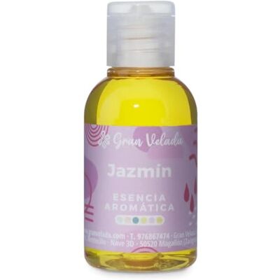 GRAN VELADA Essence aromatique de jasmin concentrée Parfum floral intense pour savons, crèmes et bougies Recette pour fabriquer votre propre eau de Cologne 1000 ml GRAN VELADA Essence aromatique de jasmin concentrée Parfum floral intense pour savons, crèmes et bougies Recette pour fabriquer votre propre eau de Cologne 1000 ml