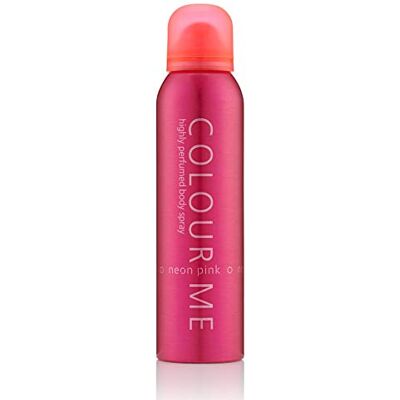 Colour Me Neon Pink Perfume for Women. 150ml Body Spray, Luxury Fragrance Womens Perfume, Long Lasting Fragrance for Women by Milton-Lloyd Colour Me Neon Pink Perfume for Women. 150ml Body Spray, Luxury Fragrance Womens Perfume, Long Lasting Fragrance for Women by Milton-Lloyd
