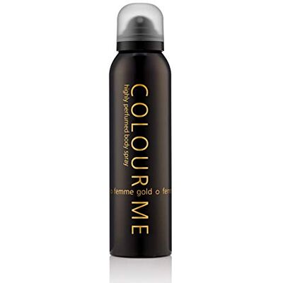 Colour Me Milton-Lloyd Gold Parfum pour femme 150 ml, parfum de luxe pour femme, longue durée Colour Me Milton-Lloyd Gold Parfum pour femme 150 ml, parfum de luxe pour femme, longue durée