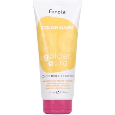 Masque capillaire Fanola Golden Aura - Vivant, Nourrissant, 200ml Masque capillaire Fanola Golden Aura - Vivant, Nourrissant, 200ml