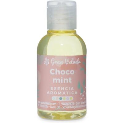 GRAN VELADA Essence aromatique Choco Mint Premium, parfum doux du cacao et fraîcheur de la menthe pour cosmétiques et bougies, 50 ml GRAN VELADA Essence aromatique Choco Mint Premium, parfum doux du cacao et fraîcheur de la menthe pour cosmétiques et bougies, 50 ml