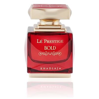KHADLAJ PERFUMES Khadlaj Lé Prestige Bold Eau de Parfum Spray for Unisex 3.4 Ounce KHADLAJ PERFUMES Khadlaj Lé Prestige Bold Eau de Parfum Spray for Unisex 3.4 Ounce