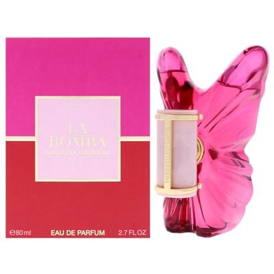 Carolina Herrera La Bomba Eau De Toilette 80ml Parfums floraux fruités pour femme, pitaya, frangipanier, pivoine cerise et vanille solaire – Parfum rechargeable pour femme Carolina Herrera La Bomba Eau De Toilette 80ml Parfums floraux fruités pour femme, pitaya, frangipanier, pivoine cerise et vanille solaire – Parfum rechargeable pour femme