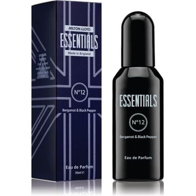 Milton ESSENTIALS No 12 Perfume for Men. 50ml Eau de Parfum Men, Luxury Fragrance Mens Aftershave, Long Lasting Fragrance by Milton ESSENTIALS No 12 Perfume for Men. 50ml Eau de Parfum Men, Luxury Fragrance Mens Aftershave, Long Lasting Fragrance by