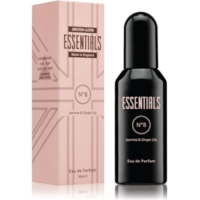 Milton ESSENTIALS No 8 Perfume for Women. 50ml Eau de Parfum. Luxury Fragrance Ladies Perfume, Long Lasting Womens Perfumes by Milton ESSENTIALS No 8 Perfume for Women. 50ml Eau de Parfum. Luxury Fragrance Ladies Perfume, Long Lasting Womens Perfumes by