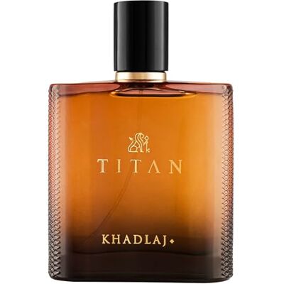 KHADLAJ PERFUMES Titan Eau de parfum longue durée pour homme Bois épicé ambre 100 ml KHADLAJ PERFUMES Titan Eau de parfum longue durée pour homme Bois épicé ambre 100 ml