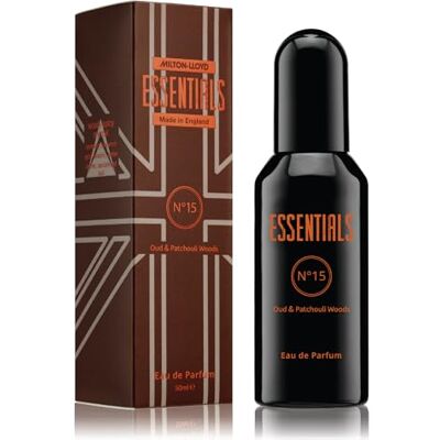 Milton ESSENTIALS No 15 Perfume for Men. 50ml Eau de Parfum Men, Luxury Fragrance Mens Aftershave, Long Lasting Fragrance by Milton ESSENTIALS No 15 Perfume for Men. 50ml Eau de Parfum Men, Luxury Fragrance Mens Aftershave, Long Lasting Fragrance by