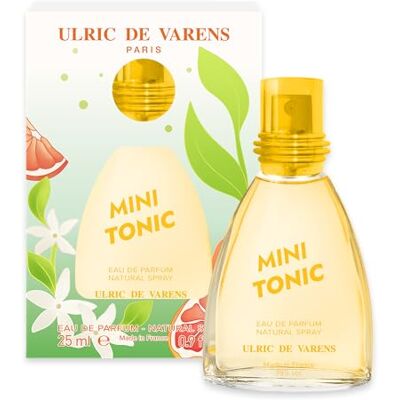 Ulric de Varens Eau de Parfum Mini Tonic Hespéridé, Floral, Musqué Parfum Femme Vaporisateur Made in France 25 ml Ulric de Varens Eau de Parfum Mini Tonic Hespéridé, Floral, Musqué Parfum Femme Vaporisateur Made in France 25 ml