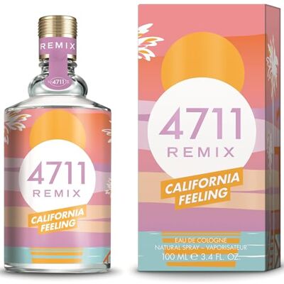 4711 California Feeling Eau de Cologne - Parfum unisexe, notes citrus et florales 4711 California Feeling Eau de Cologne - Parfum unisexe, notes citrus et florales