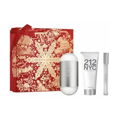 Carolina Herrera Set 212 Nyc Eau De Toilette 100 Ml + Lociã³N Corporal Hidratante 100 Ml + Eau De Toilette 10 Ml Carolina Herrera Set 212 Nyc Eau De Toilette 100 Ml + Lociã³N Corporal Hidratante 100 Ml + Eau De Toilette 10 Ml
