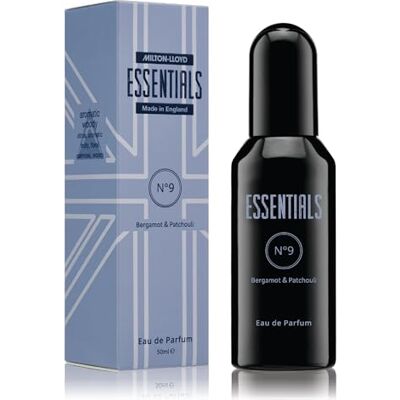 Milton ESSENTIALS No 9 Perfume for Men. 50ml Eau de Parfum, Luxury Fragrance Mens Aftershave, Long Lasting Fragrance for Men Milton ESSENTIALS No 9 Perfume for Men. 50ml Eau de Parfum, Luxury Fragrance Mens Aftershave, Long Lasting Fragrance for Men