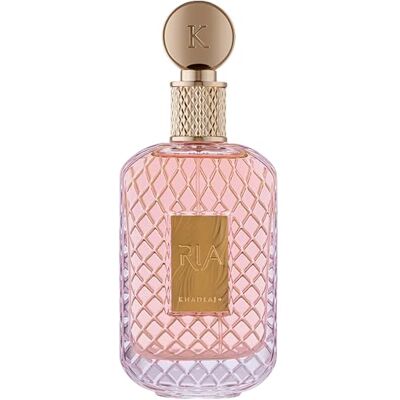 KHADLAJ PERFUMES KHADLAJ RIA Eau De Parfum Spray pour femmes, 100ml, parfum musqué fruité, longue durée, bouteille en verre, parfum de luxe aux notes de cerise, mandarine, framboise KHADLAJ PERFUMES KHADLAJ RIA Eau De Parfum Spray pour femmes, 100ml, parfum musqué fruité, longue durée, bouteille en verre, parfum de luxe aux notes de cerise, mandarine, framboise