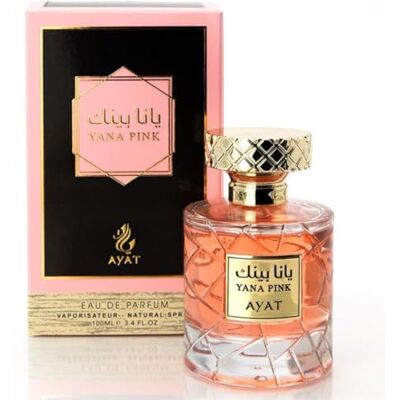 YANA PINK Eau de Parfum - Ambre, Bois de Santal, Vanille - 100ml YANA PINK Eau de Parfum - Ambre, Bois de Santal, Vanille - 100ml