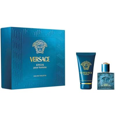 Versace Eros Pour Homme Set (Eau de Toilette 30ml + Gel Douche 50ml) Versace Eros Pour Homme Set (Eau de Toilette 30ml + Gel Douche 50ml)