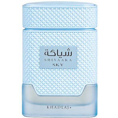 KHADLAJ PERFUMES Khadlaj Shiyaaka Sky Eau de Parfum Spray 100ml pour Homme et Femme Édition Spéciale, Bergamote, Pamplemousse, Mandarine KHADLAJ PERFUMES Khadlaj Shiyaaka Sky Eau de Parfum Spray 100ml pour Homme et Femme Édition Spéciale, Bergamote, Pamplemousse, Mandarine