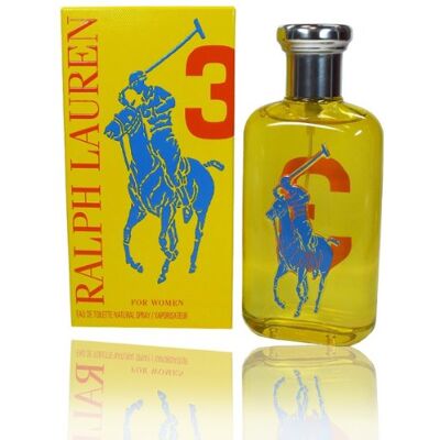 Ralph Lauren Big Pony Collection for Women No. 3 par Eau de Toilette Vaporisateur 100 ml Ralph Lauren Big Pony Collection for Women No. 3 par Eau de Toilette Vaporisateur 100 ml