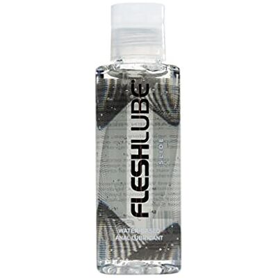 Fleshlight Fleshlube Slide 100 ml Lubrifiant à base d'eau pour le sexe anal Expérience soyeuse et lisse Ne laisse aucun résidu Convient aux peaux sensibles Hypoallergénique et naturel Fleshlight Fleshlube Slide 100 ml Lubrifiant à base d'eau pour le sexe anal Expérience soyeuse et lisse Ne laisse aucun résidu Convient aux peaux sensibles Hypoallergénique et naturel