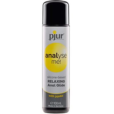 pjur analyse me! Relaxing Gel lubrifiant à base de silicone pour sexe anal confortable Lubrification longue durée (100ml) pjur analyse me! Relaxing Gel lubrifiant à base de silicone pour sexe anal confortable Lubrification longue durée (100ml)