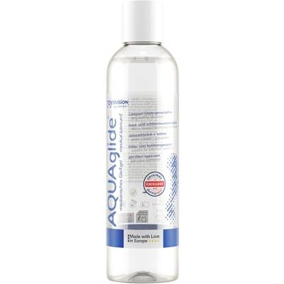 JOYDIVISION AQUAglide Natural 300ml – Lubrifiant premium à base d’eau Testé dermatologiquement & doux pour la peau Sans parfum, colorants ni parabènes Compatible avec le latex JOYDIVISION AQUAglide Natural 300ml – Lubrifiant premium à base d’eau Testé dermatologiquement & doux pour la peau Sans parfum, colorants ni parabènes Compatible avec le latex