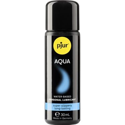 pjur AQUA Gel lubrifiant supérieur à base d'eau excellentes propriétés de lubrification, hydratant, ne colle pas (30ml) pjur AQUA Gel lubrifiant supérieur à base d'eau excellentes propriétés de lubrification, hydratant, ne colle pas (30ml)