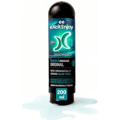 EXCITE MAN OR WOMAN EXCITE Gel lubrifiant d'Aloé Vera de nature aqueuse, bio 200 ml. EXCITE MAN OR WOMAN EXCITE Gel lubrifiant d'Aloé Vera de nature aqueuse, bio 200 ml.