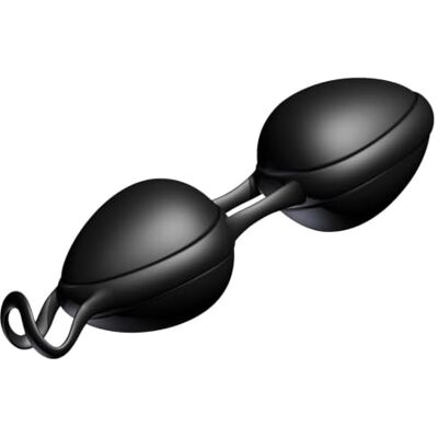 JOYDIVISION Joyballs Secret Duo Boules d'amour Duo Noir I Boules vaginales pour le fitness pelvien I Boules de plaisir en Silicomed/TPE I Compatible avec les lubrifiants à base d'eau & de silicone JOYDIVISION Joyballs Secret Duo Boules d'amour Duo Noir I Boules vaginales pour le fitness pelvien I Boules de plaisir en Silicomed/TPE I Compatible avec les lubrifiants à base d'eau & de silicone