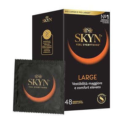 SKYN Large préservatifs ultra doux et larges sans latex, lot d'économie de 48 pièces SKYN Large préservatifs ultra doux et larges sans latex, lot d'économie de 48 pièces