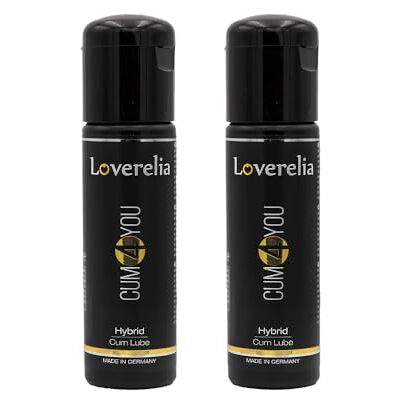 loverelia Cum4You Lot de 2 flacons de gel lubrifiant à base d'eau pour homme et femme, fantasmes intimes et sensualité réaliste, indispensable pour les heures sensuelles, fabriqué en Allemagne loverelia Cum4You Lot de 2 flacons de gel lubrifiant à base d'eau pour homme et femme, fantasmes intimes et sensualité réaliste, indispensable pour les heures sensuelles, fabriqué en Allemagne