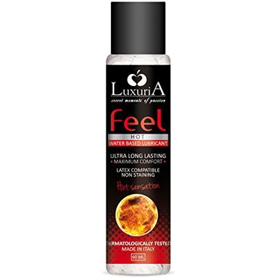 Intimateline LUBRIFICANTE FEEL HOT SENSATION 60 ML Intimateline LUBRIFICANTE FEEL HOT SENSATION 60 ML