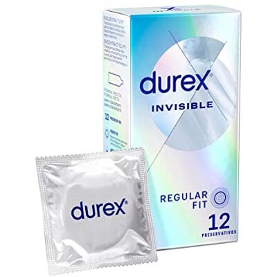 Durex Profilacticos Invisible Lubric 12U Durex Profilacticos Invisible Lubric 12U