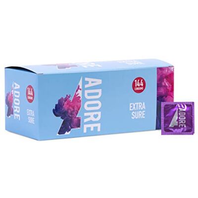 Pasante 144 Préservatifs Adore Extra Sure Pasante 144 Préservatifs Adore Extra Sure