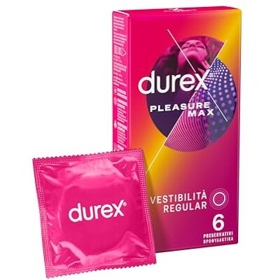 Durex ( 9473 ) RECKITT BENCKISER H.(IT.) PLEASUREMAX EASYON 6PZ Durex ( 9473 ) RECKITT BENCKISER H.(IT.) PLEASUREMAX EASYON 6PZ
