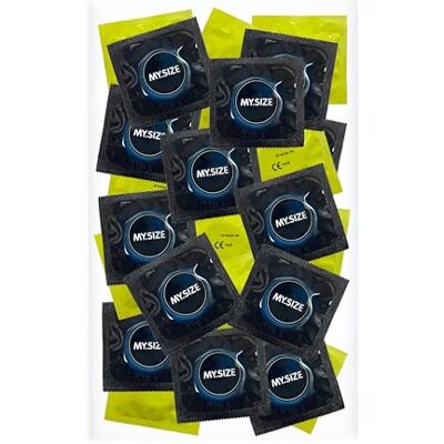 MY.SIZE 49mm préservatifs, 50 pièces en sachet – Préservatifs pour hommes, coupe étroite MY.SIZE 49mm préservatifs, 50 pièces en sachet – Préservatifs pour hommes, coupe étroite