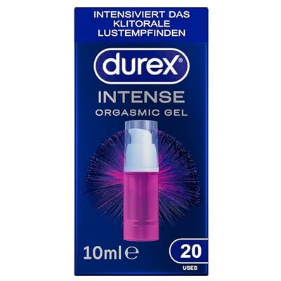 Durex Intense 3035574 Orgasmic Gel Stimulateur à Base d'Eau 10 ml Durex Intense 3035574 Orgasmic Gel Stimulateur à Base d'Eau 10 ml