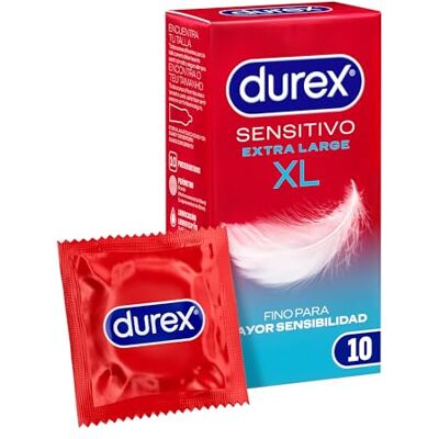Durex SENSITIVE SOFT XL condoms 10 u Durex SENSITIVE SOFT XL condoms 10 u