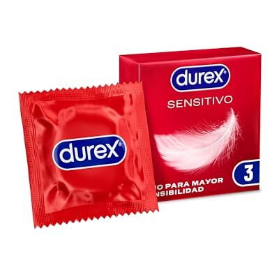 Durex Condoms Sensitif doux 3 unités 50 g Durex Condoms Sensitif doux 3 unités 50 g
