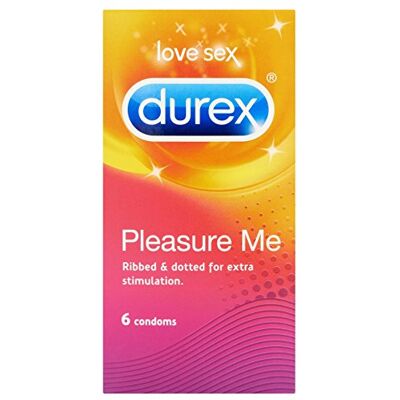 Durex Pleasure Me préservatifs – 6 pièces Durex Pleasure Me préservatifs – 6 pièces